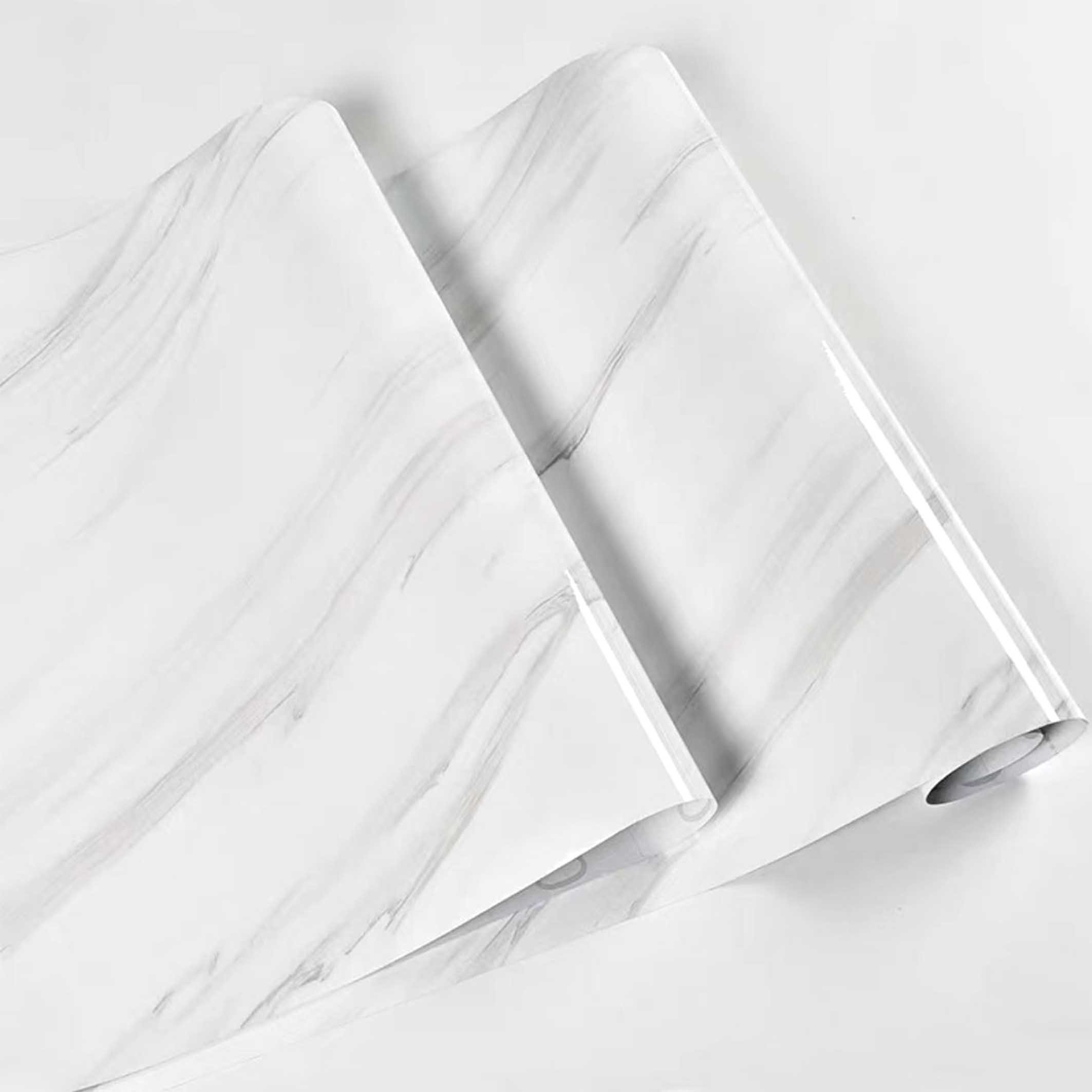 New Design heat resistant adhesive vinyl roll decorative films marble pvc marble sticker with Hot sale