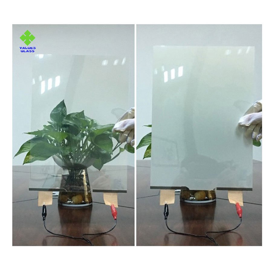 Architectural building self adhesive electric private glass film for windows switchable
