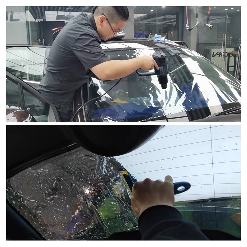 Factory Direct Sell Auto decorative 2ply Tinted film Car Window Tint film