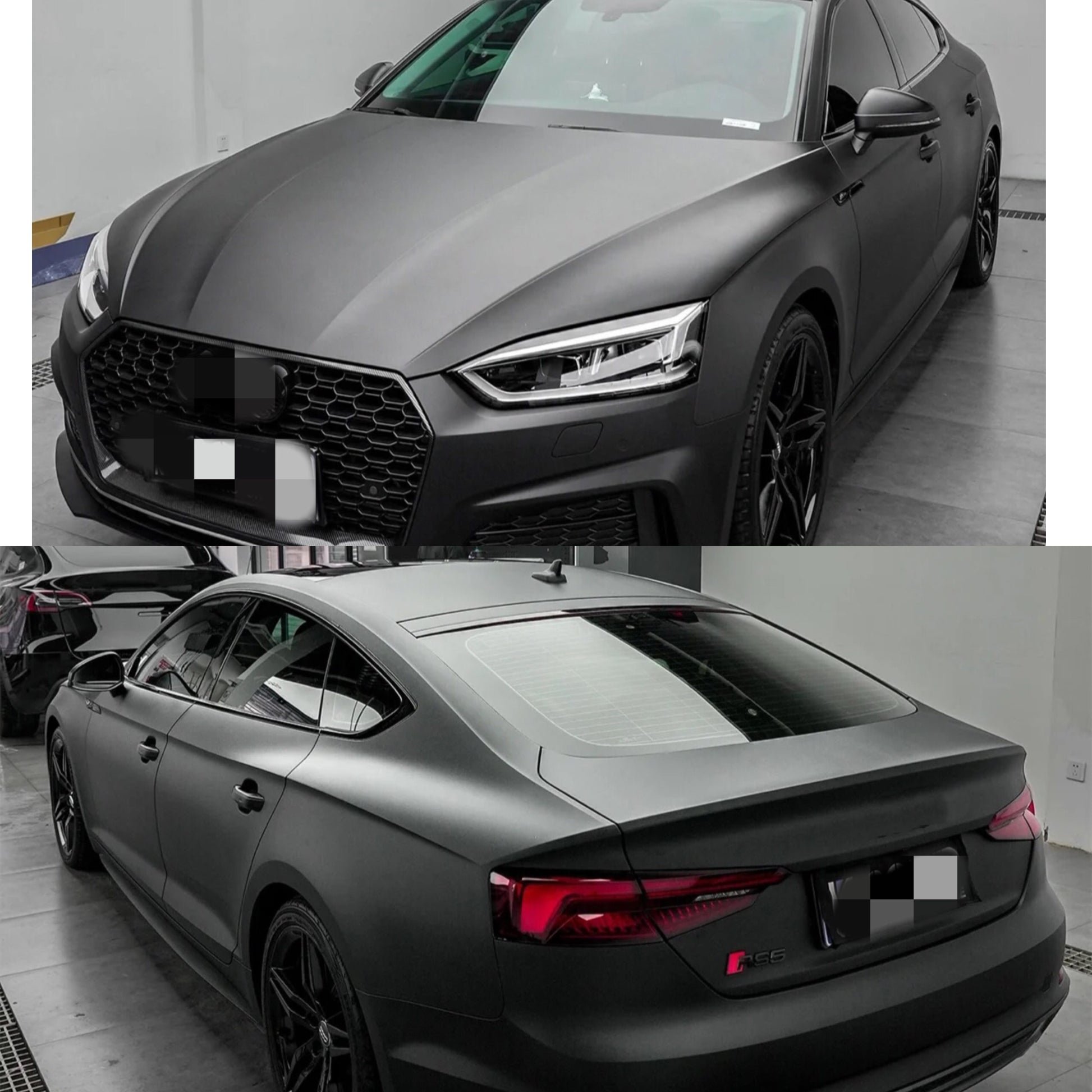 Matte Satin Black Vinyl Wrap car wrap vinyl color OEM Factory price decorative films color-changing car tpu film