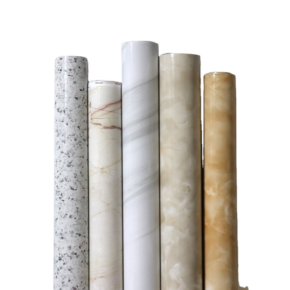 marble design pvc foil interior pvc decorative film pvc film for barth room kechine vacuum pressing wrapping profiling