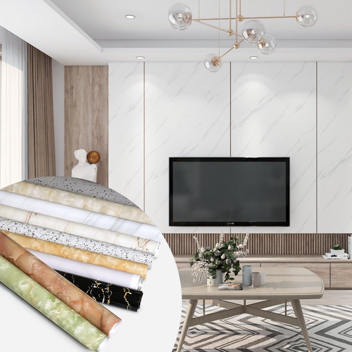 marble design pvc foil interior pvc decorative film pvc film for barth room kechine vacuum pressing wrapping profiling