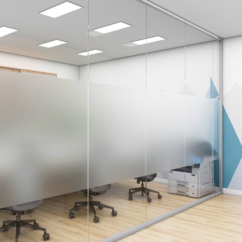 Vinyl Film Frosted Glass Decorative Sticker Waterproof Bathroom Privacy Film