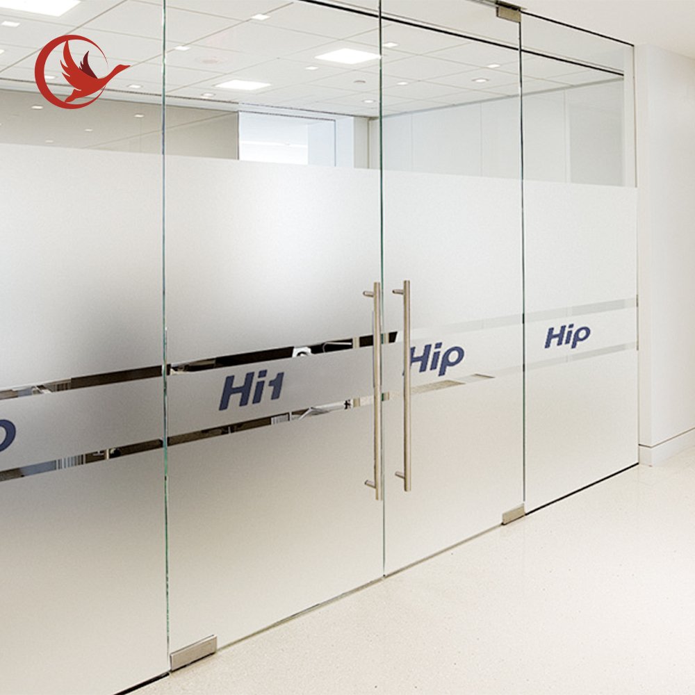 Self adhesive reflective vinyl window film, glass decorative film, PVC printable frosted glass film, frosted stickers