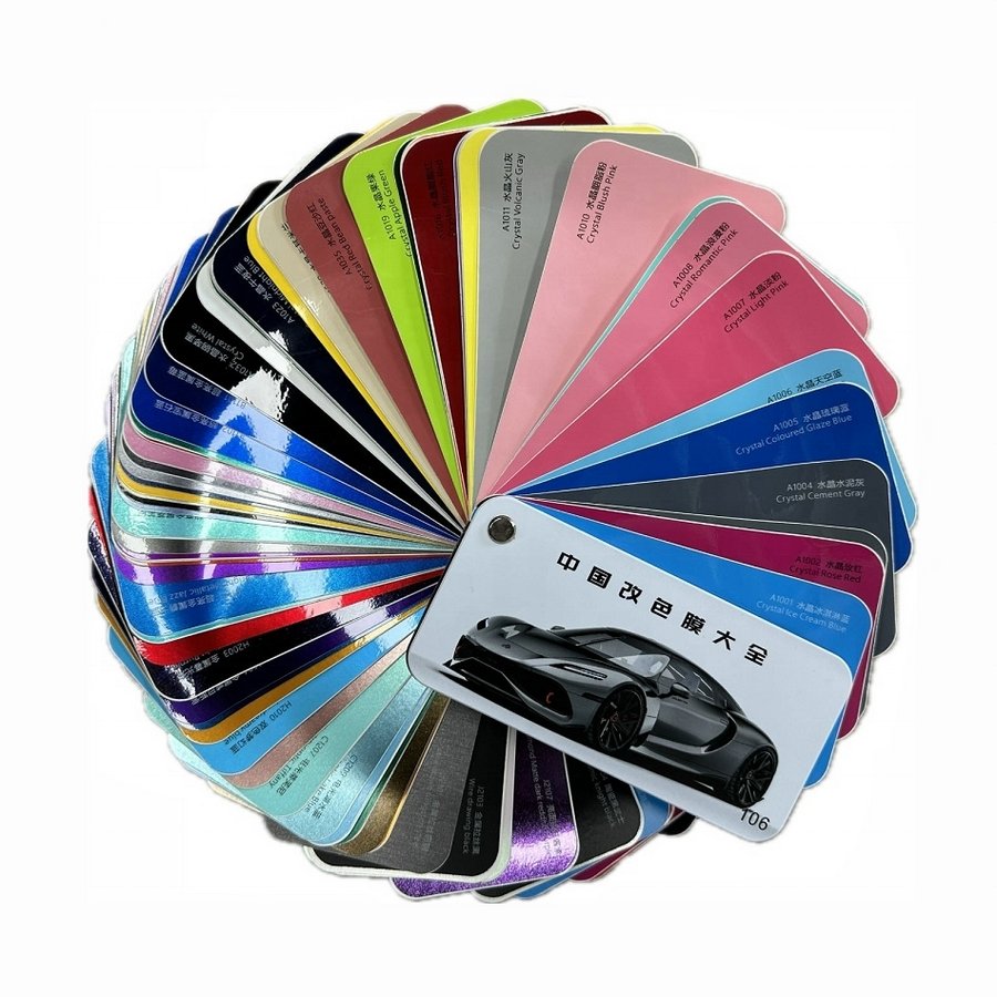 CARMOSS PVC + PET Same Quality as Suntek Car Vinyl Wrap Coloring Changing Film for Luxury Cars