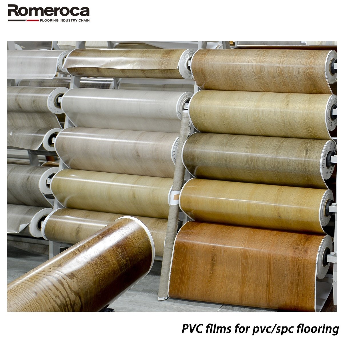 PVC decorative printed film for SPC flooring PVC vinyl flooring