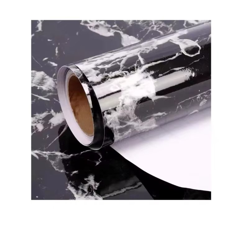 Wood Grain & Marble Decorative Film for House Decoration with good quality