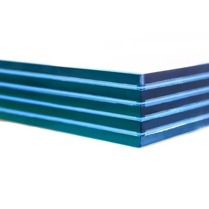 Floor Price Tempered Laminated Glass High Quality Custom Pvb Interlayer Film Safety Tempered Toughened Laminated Glass