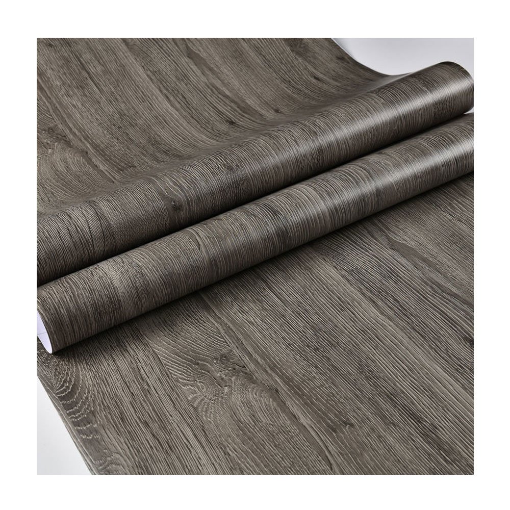Halong Wood Grain Board Decoration pvc ceiling vacuum Laminating film for mdf membrane/furniture/door