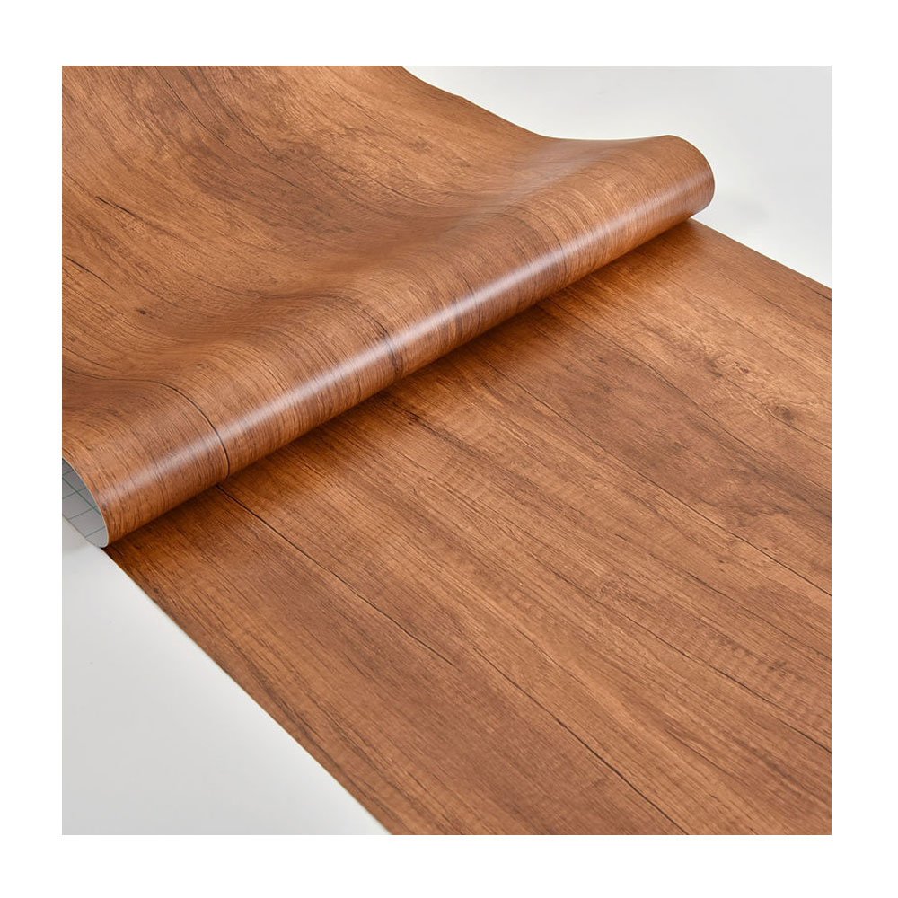 Halong Wood Grain Board Decoration pvc ceiling vacuum Laminating film for mdf membrane/furniture/door