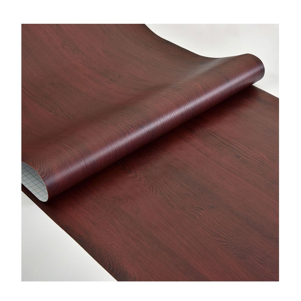 Halong Wood Grain Board Decoration pvc ceiling vacuum Laminating film for mdf membrane/furniture/door