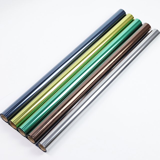 static no glue uv blocking one way mirror film for home/building glass
