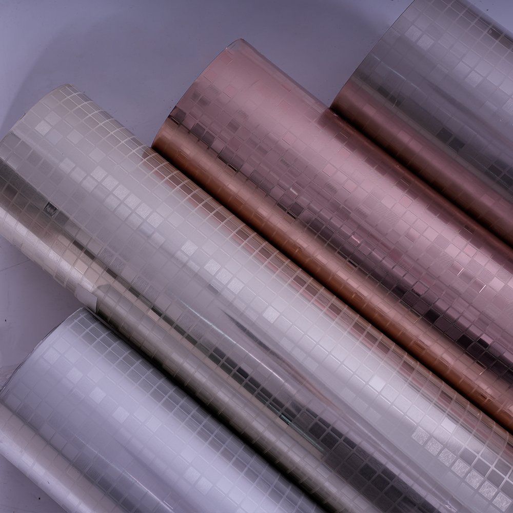 Colorful plastic vinyl pet petg foil flooring waterproof breathable decorative furniture petg films
