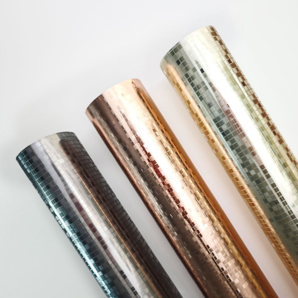 Colorful plastic vinyl pet petg foil flooring waterproof breathable decorative furniture petg films