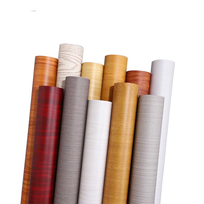 Decorative Films For MDF Furniture PVC film Laminating Vacuum Press Film Manufacturers