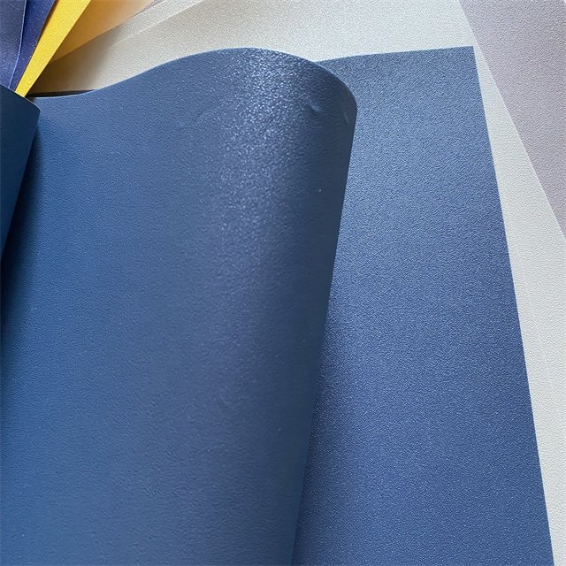 Frosted Solid Color PVC Lamination Film Wall Board Decorative Film Anti Fingerprint PVC Furniture Foil For Table Top