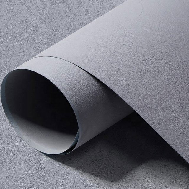 Frosted Solid Color PVC Lamination Film Wall Board Decorative Film Anti Fingerprint PVC Furniture Foil For Table Top