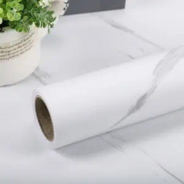 Fashion Marble Good cost performance PVC decorative marble film for furniture covering
