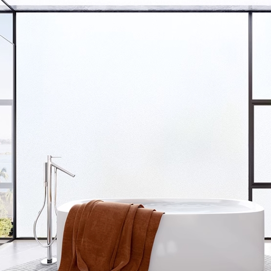 Window Film Privacy Non Adhesive Frosted Home Office Glass Films Window Stickers Static Cling Vinyl Glass Film Decoration
