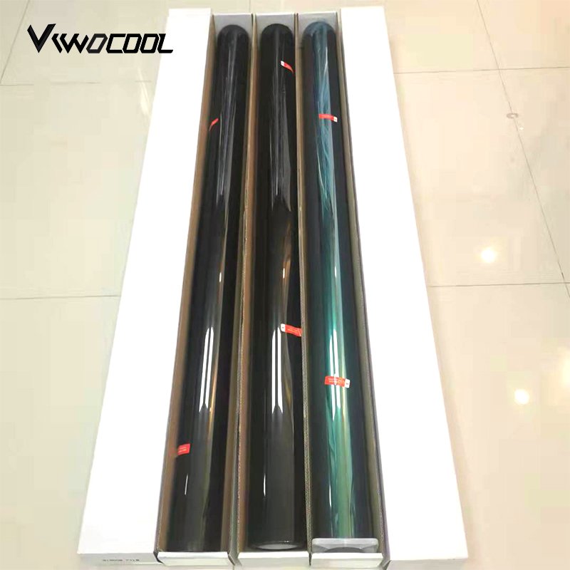 viwocool window sticker glass film decorative uvr99 colorful window sticker tinted film window building
