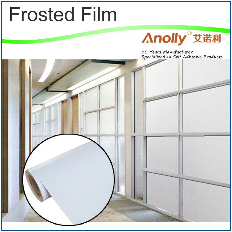 Anolly solar window film White Frosted Film glass decorative film