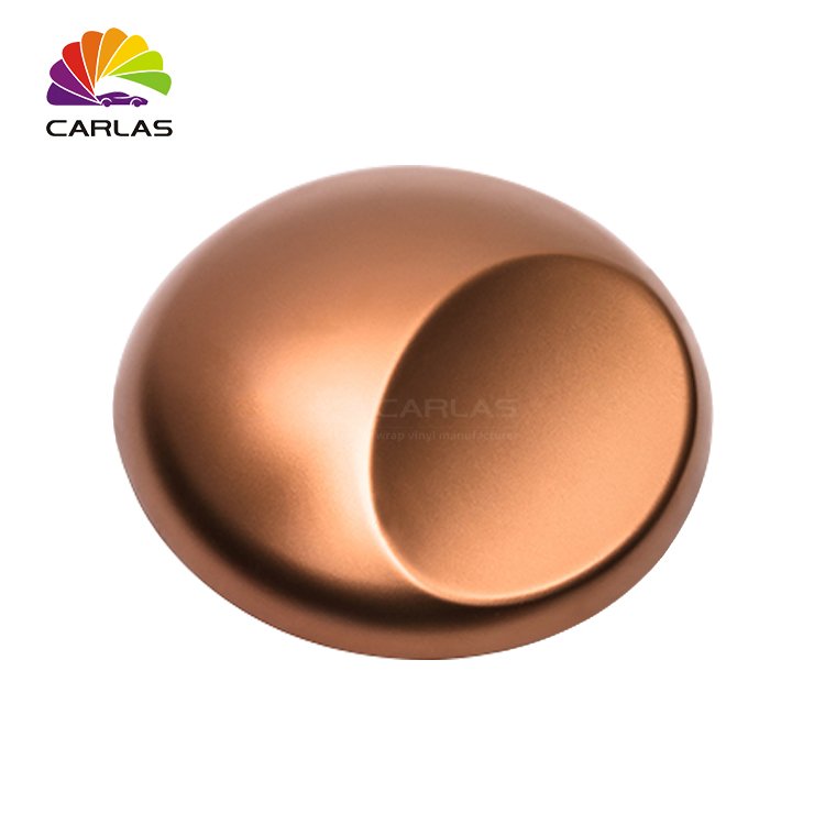CARLAS Satin Matte Film Matte Metallic Car Vinyl Wrap Roll Car Paint Protectm Multi-color PVC Film Car Decoration