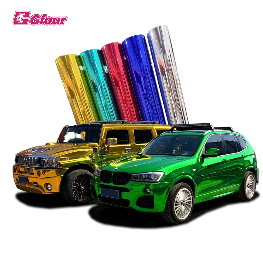 Wholesale price mirror effect silver reflective window tinted film one way vision building decorative films