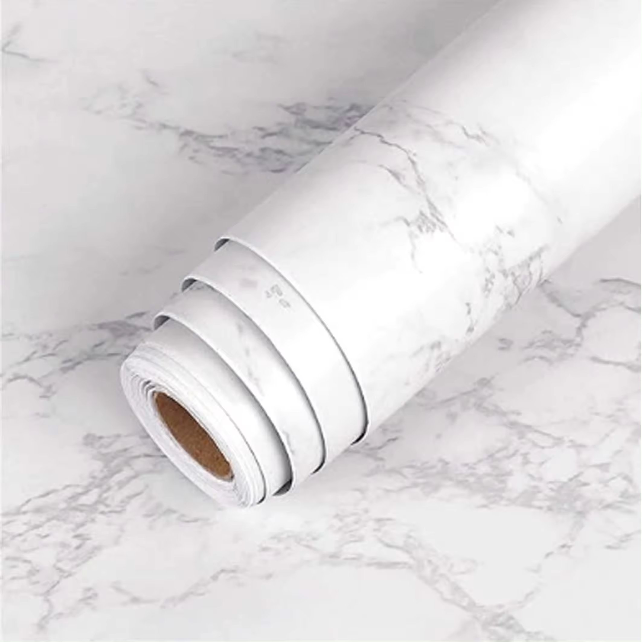 Kitchen Marble Film Plastic bubble resistant marble PVC film for hot pressing wall decor