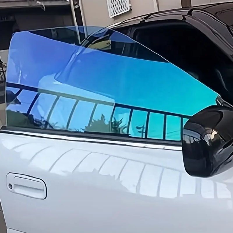 Mingtu 85%VLT Glass Sticker Sun Shade Film Car UV Protector Foils Sticker Window Film Nano Ceramic Tint Chameleon Window Tint