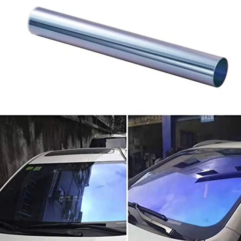 Mingtu 85%VLT Glass Sticker Sun Shade Film Car UV Protector Foils Sticker Window Film Nano Ceramic Tint Chameleon Window Tint
