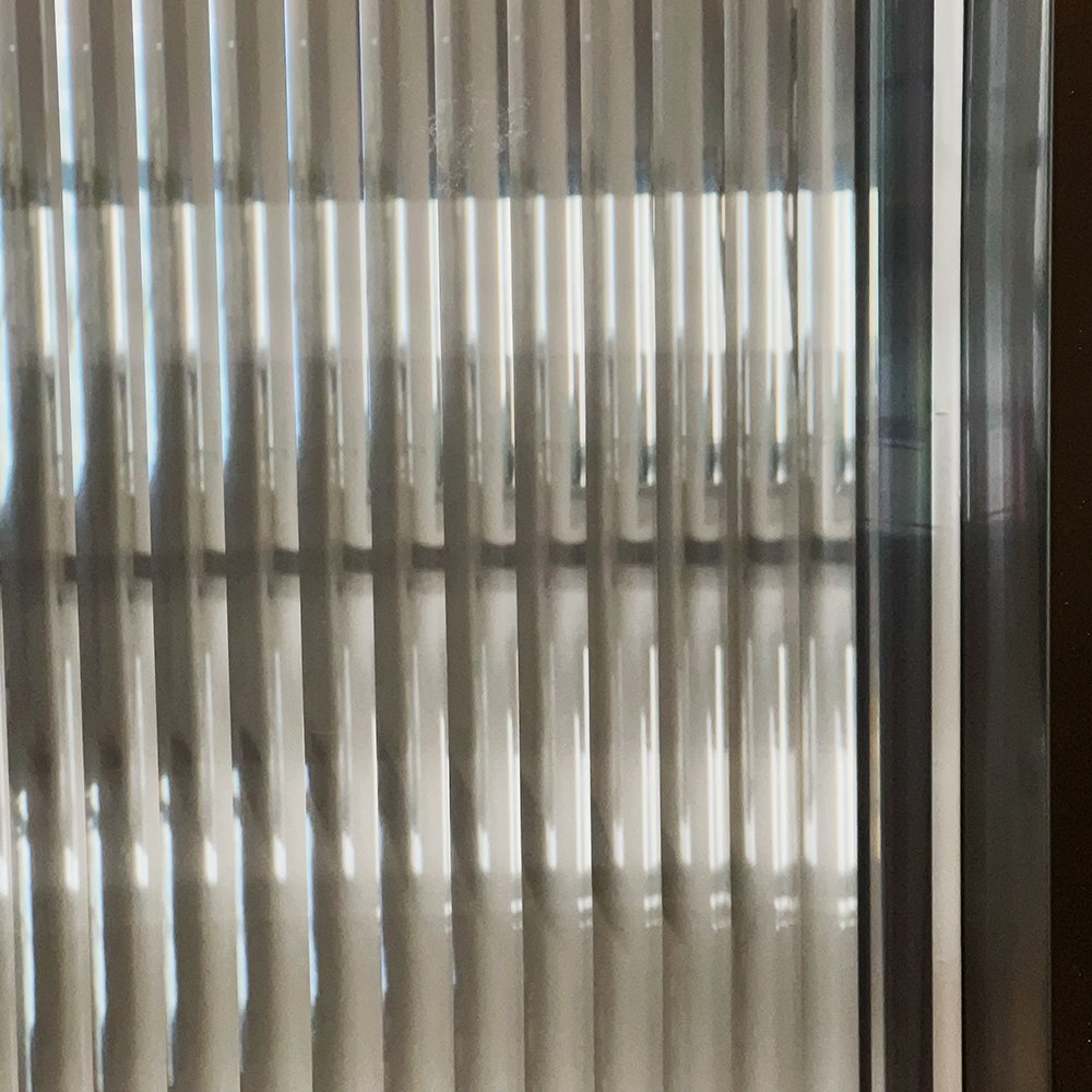 3D effect privacy Window Film pet decorative Reeded window film