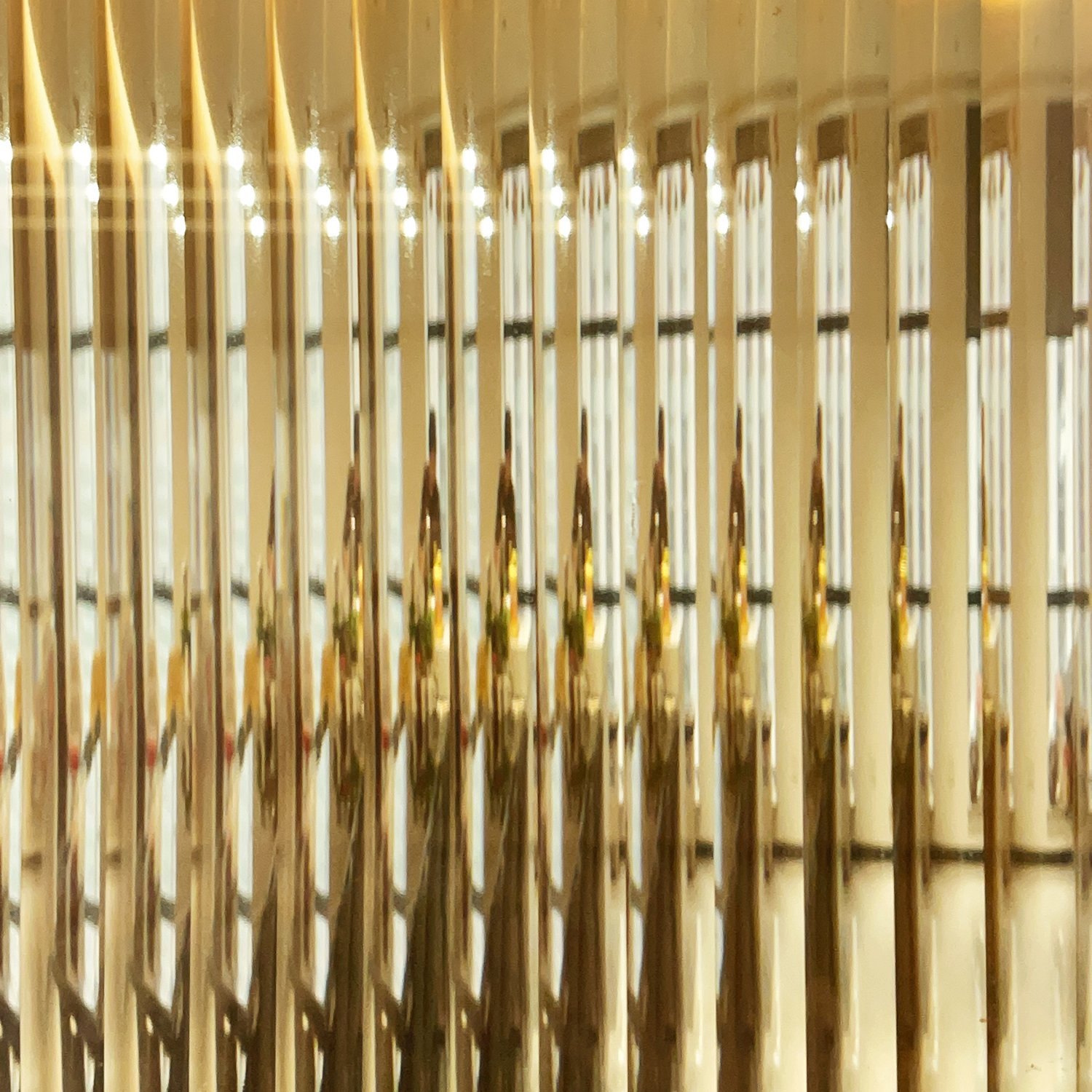 3D effect privacy Window Film pet decorative Reeded window film