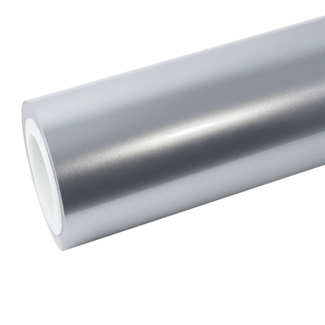 Glossy Metallic Florett Silver Vinyl Wrap car wrap vinyl color OEM Factory price decorative films color-changing car tpu film