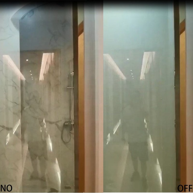 Pdlc Smart Glass Remote Control Smart Tint Ordinary Transparent Film Insulating Glass