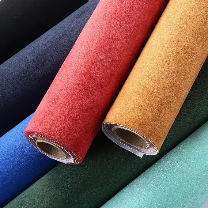 Hot Selling Factory Price dark green Suede Vinyl Wrap for Stretch Film Fabric Perfect for Car Interior - Easy to use 1.52*15M
