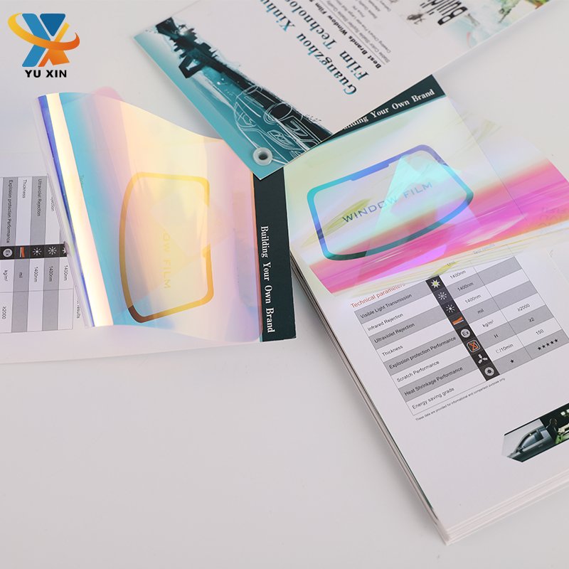 Architectural dichroic decoration film solar tint Building window Film rainbow colorful Hot sell building film
