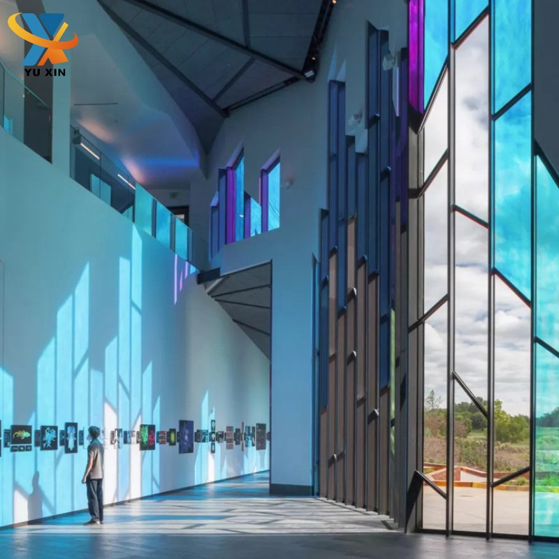 Architectural dichroic decoration film solar tint Building window Film rainbow colorful Hot sell building film