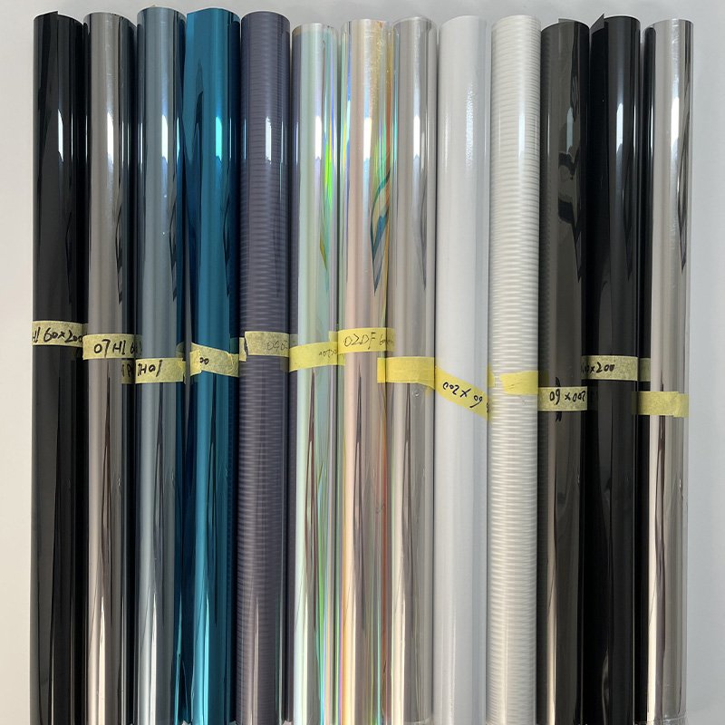 Cheap Solar Tinted Uv Protection 90% Heat Control Silver Mirror One Way Vision Privacy Decorative Glass Window Film For Building