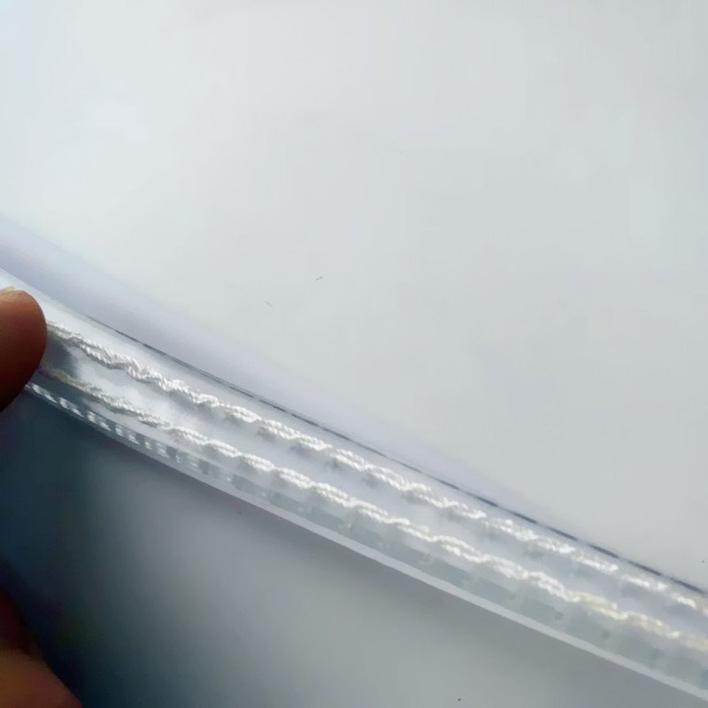Good quality free samples pvc silicon harpoon be sewed on stretch ceiling film or polyester fiber for install light box