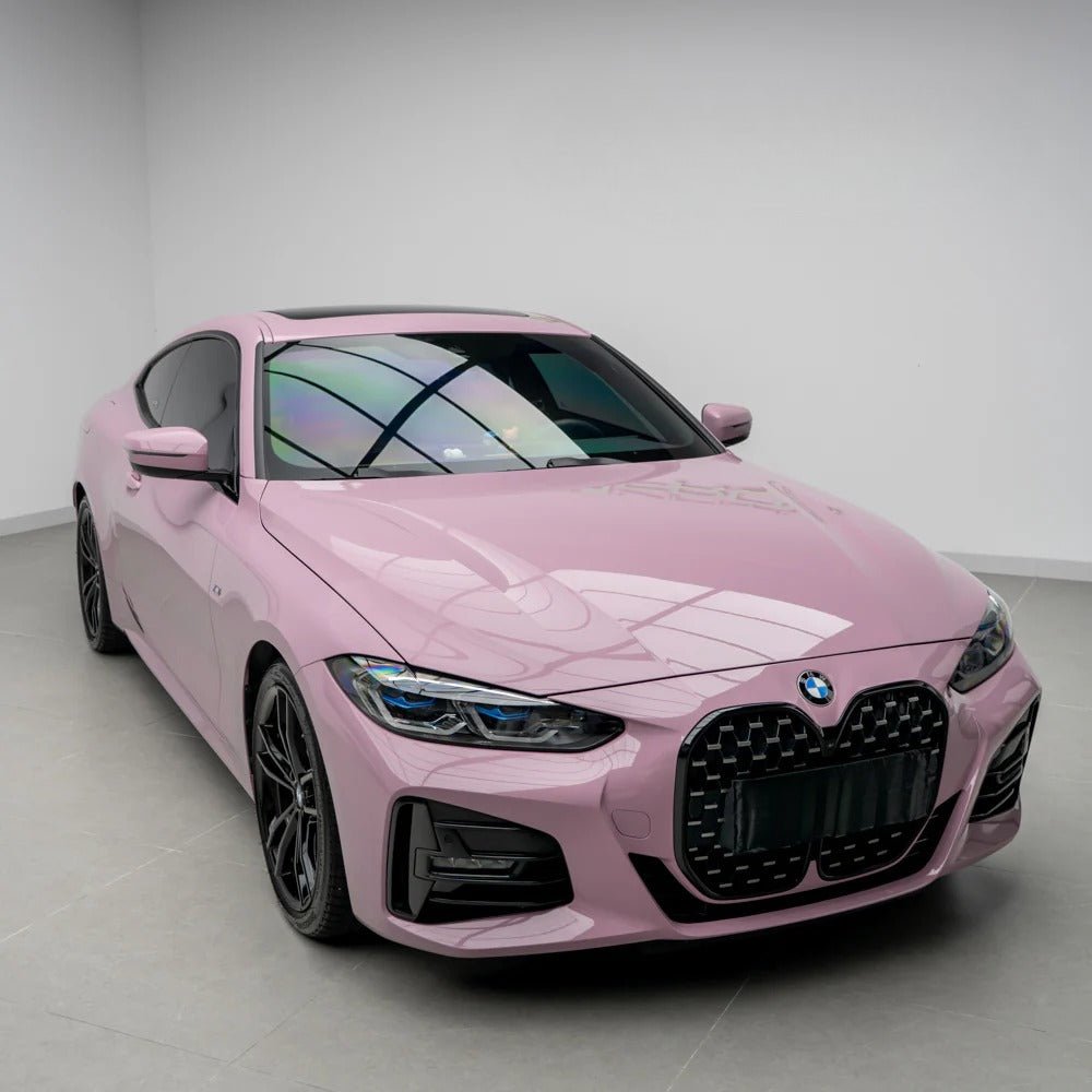 Pink Lavender Vinyl Wrap car wrap vinyl color OEM Factory price decorative films color-changing car tpu film