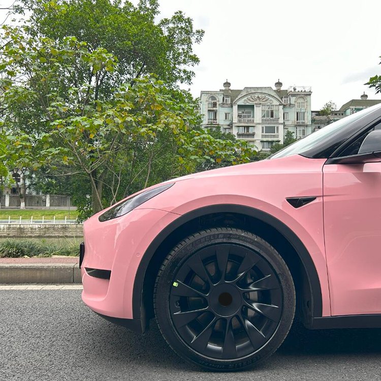 Glossy Crystal Peach Pink Young pink collection Car Wrap Vinyl Car Body Stickers Film Color Change For Vehicle Car Wrapping