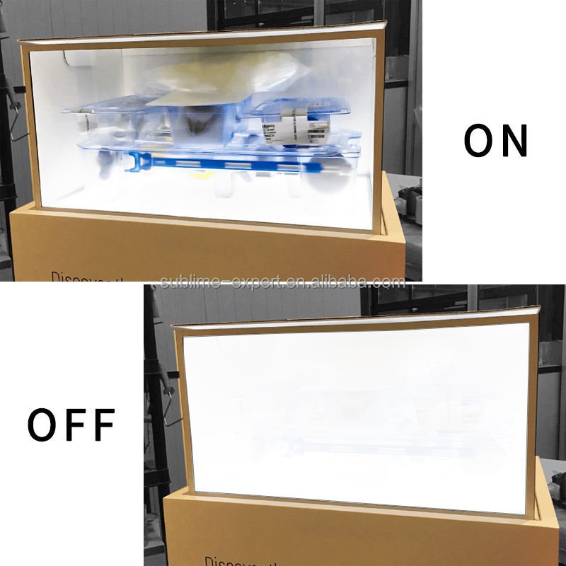 Pdlc Film in Roll Smart Folie Electronic PDLC Glass Film Door Window Tint Sample Kit Switchable PDLC Smart Glass Film For Window