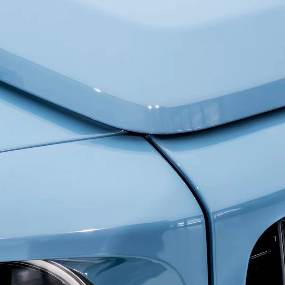 TSAUTOP 1.52*17m TPU Piano China Blue Paint Protection Film Car Wraps Vinyl Car Body Decoration Vinyl Film
