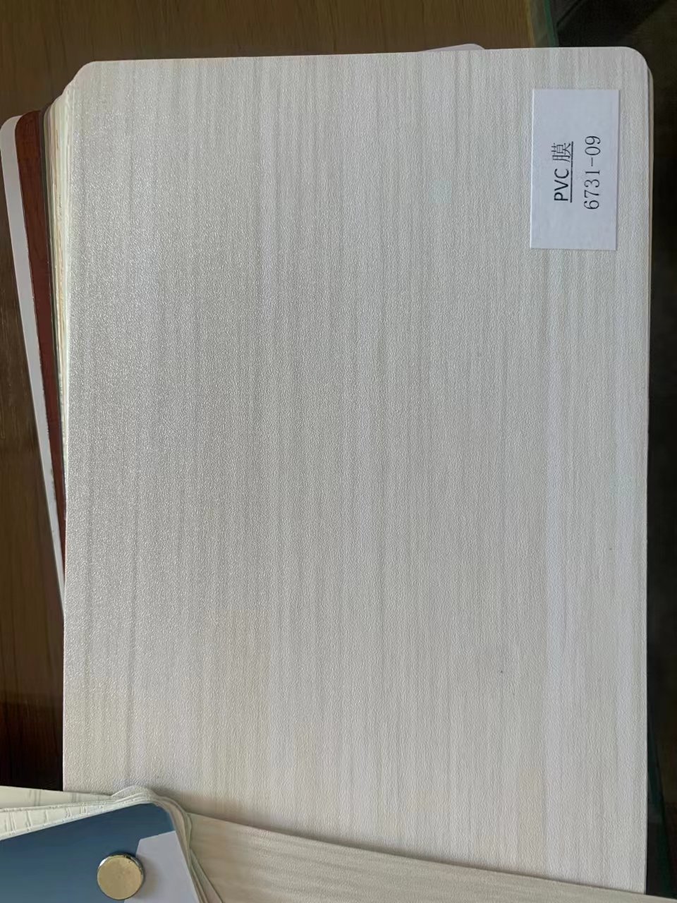 PVC wood grain vinyl wrap decorative film for furniture