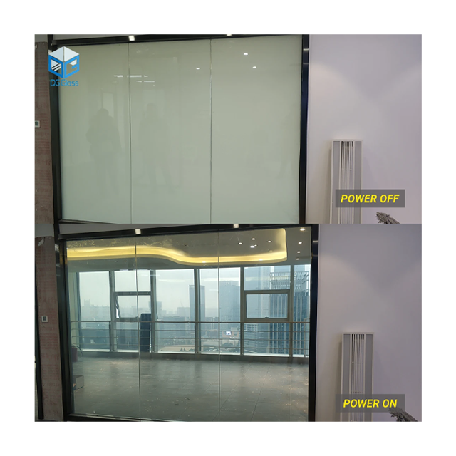 Custom Size Switchable Self-Adhesive PDLC Electric Smart Privacy Window Film For Home