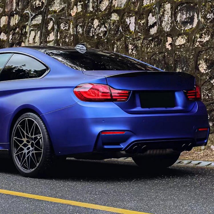 Matte Chrome Blue car wrap vinyl full body wrap car vinyl 3m matte blue vinyl wrap electroplating color changing film