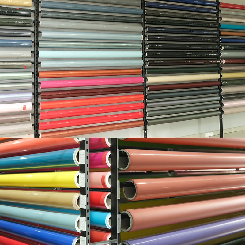 MR 200+Colors Self-adhesive PVC Car Color Change PPF PET Car Vinyl Wrap Body Film