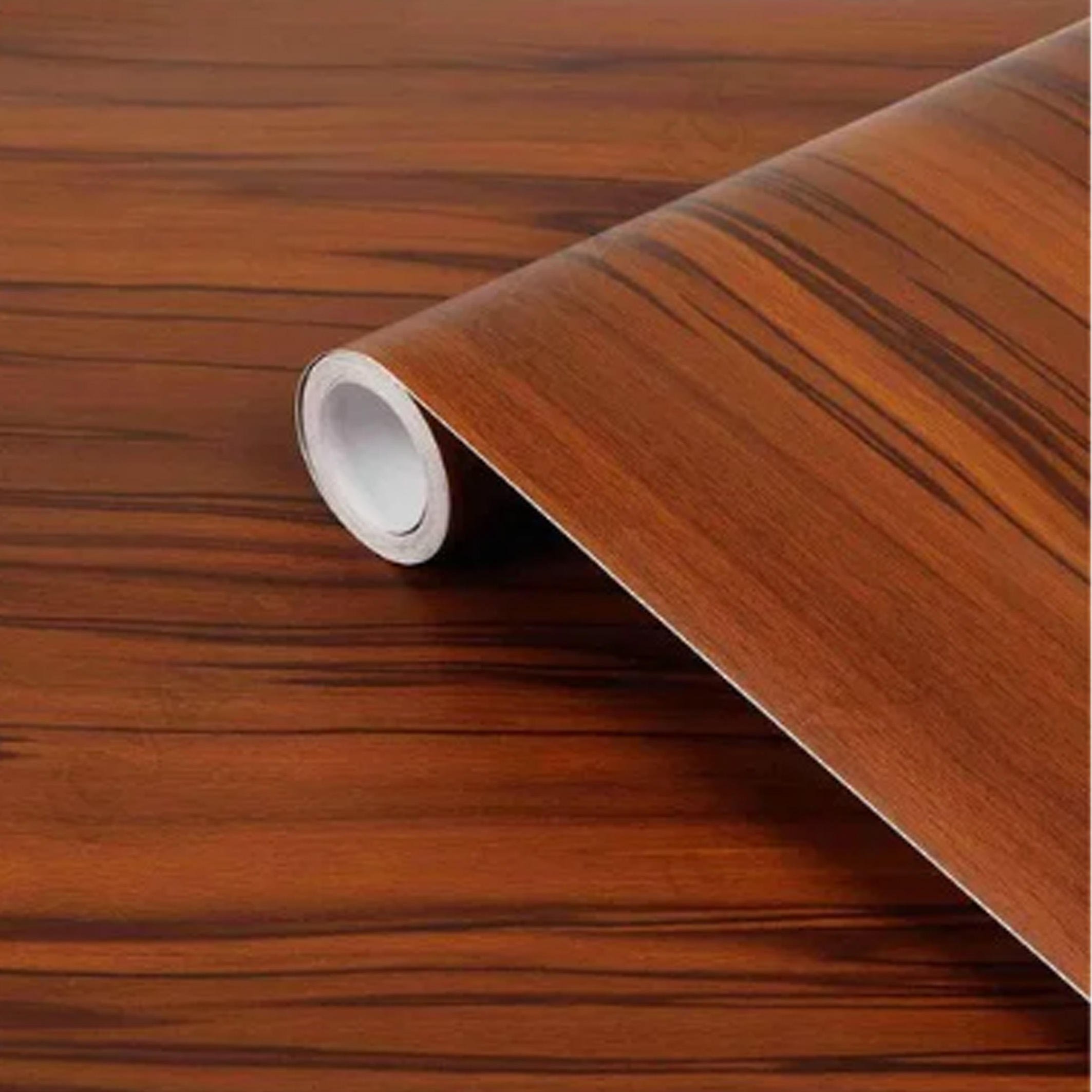 PVC Decor Films Self Adhesive Wood Grain Decorative Films For Furniture Wall Decor Wallpaper Factory Wholesale