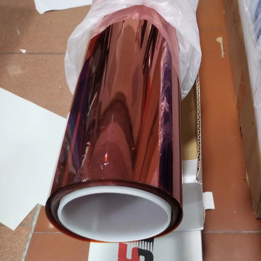Transparent blue orange color decorative window tint film Home Office Wholesale 1.52*30M Protect Privacy Building Decorative Sti