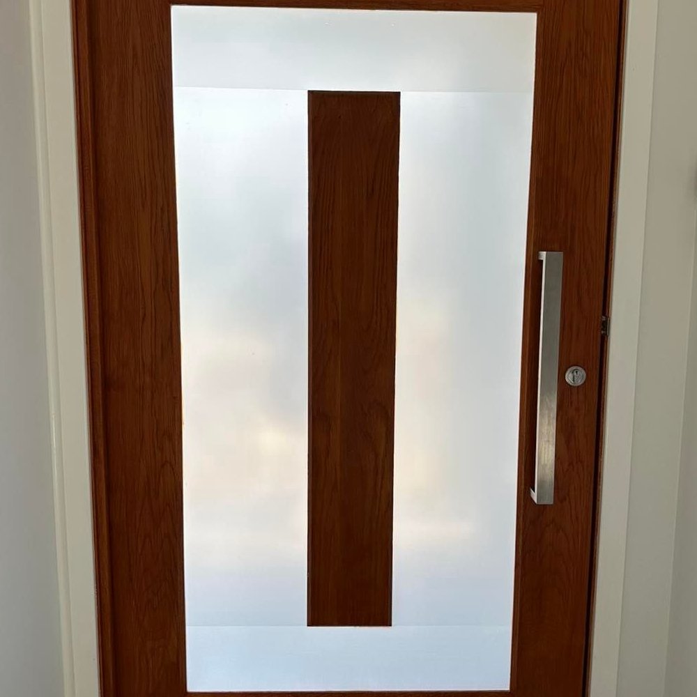 Safety Film For Glass,Self Adhesive Frosted Window Film Decorative Privacy